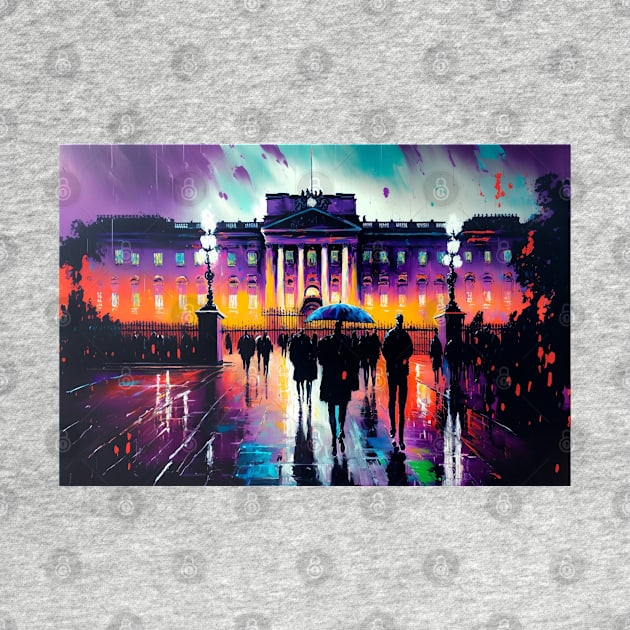 Buckingham Palace on a rainy evening - Part II by TrooperLX1177